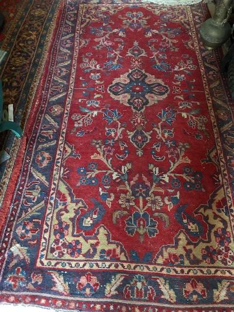 STUNNING  VINTAGE ORIGINAL HAND MADE PERSIAN CARPET