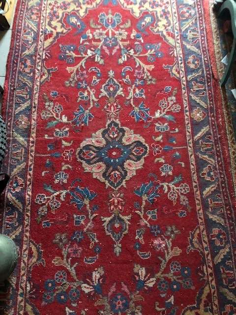 STUNNING  VINTAGE ORIGINAL HAND MADE PERSIAN CARPET