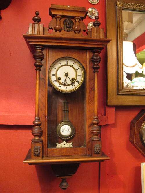 VICTORIAN   WALL  CLOCK