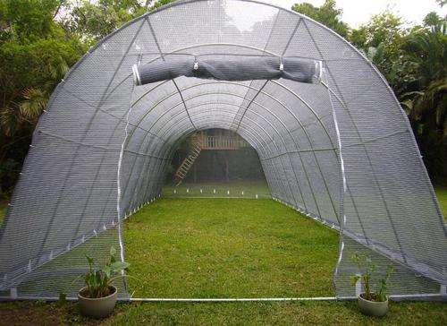 Galvanized vegetable Tunnels (L) 10mx(W) 4m x (H) 2.3 m