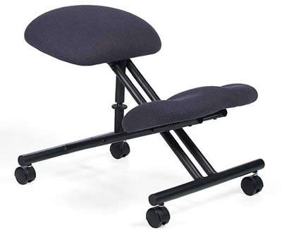 Kneeling chair - excellent for back posture