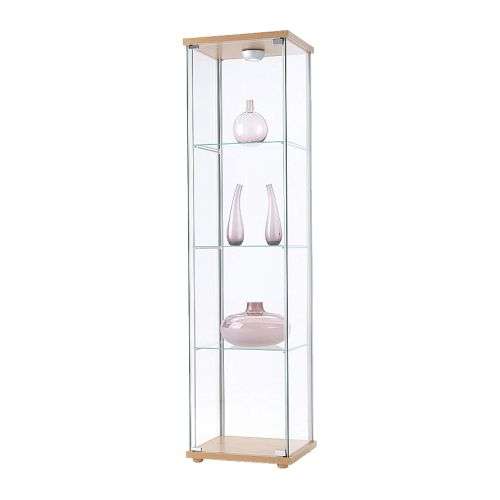 IKEA Detolf Glass Cabinet