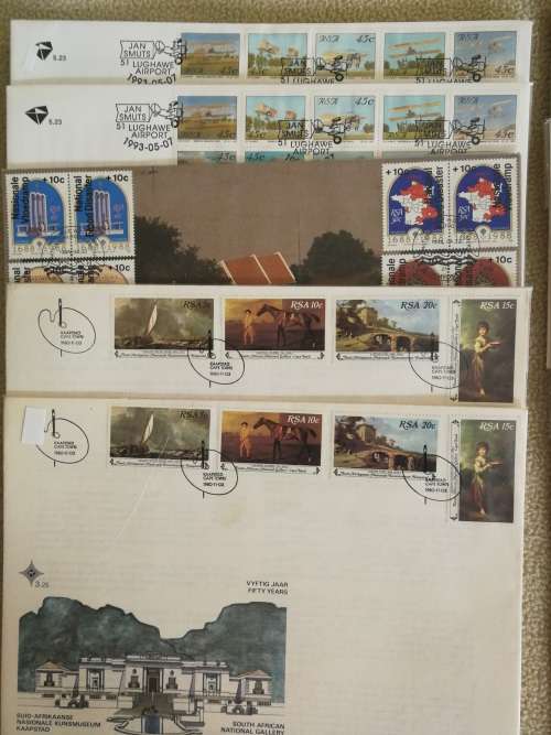Varouis Big RSA First Day Covers