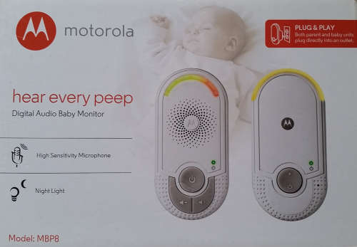 Late Listing!! Motorola Digital Baby Monitor (MBP8)