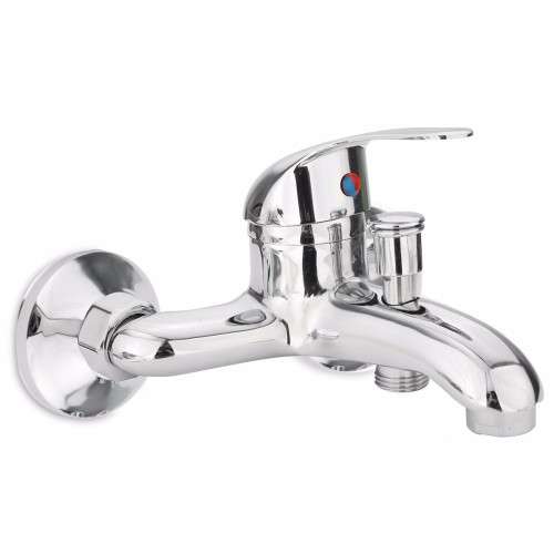 Single Lever Chrome Finish Shower Mixer Faucets