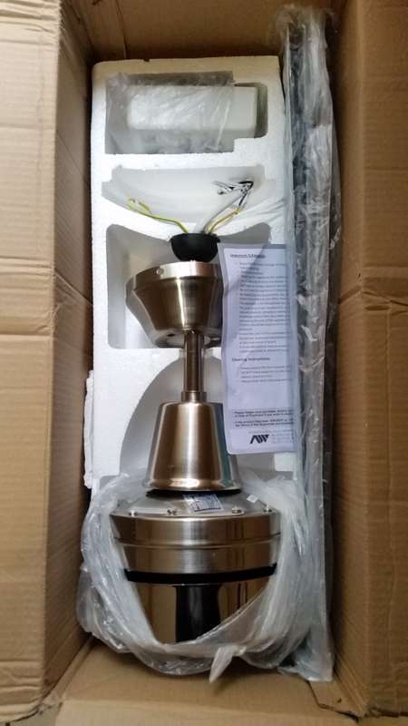 Sunbeam 56"/140cm 4 Blade Industrial/Domestic Ceiling Fan (SSCF-520) PLEASE READ!