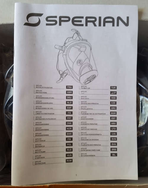 Sperian Full Face Mask
