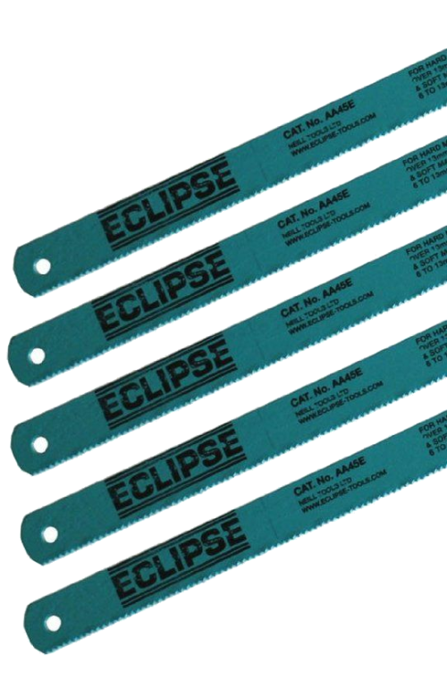 Eclipse - Flexible Bi-metal High Speed Hacksaw Blades (24Tpi)/(18Tpi)