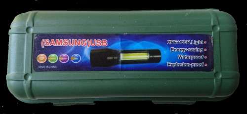 Explosion/Water Proof Tactical XPE + COB.LIGHT (USB RECHARGEABLE)
