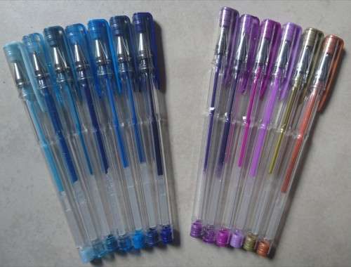 40 Piece Gel Glitter Pen Pack