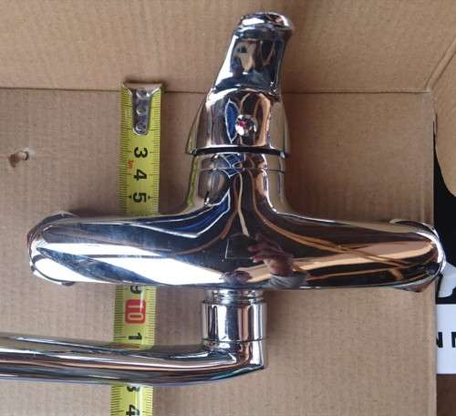 Wall Mounted Kitchen Mixer Sink Tap/Faucets (High Quality - Polished Chrome)