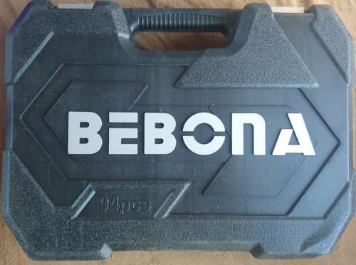 Bebona 1/4 and 1/2" 94 Piece Ratchet Set
