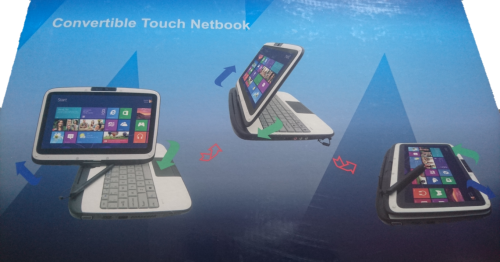 Mecer Xpression Clamshell EC10MI2 Win 10 Home Convertible Classmate 10.1" Notebook