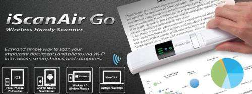 iScan Air Go - Wireless Handy Scanner (Mustek - D1x413)