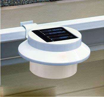 Solar PoweredLed Wall/Path/Gutter/Garden/Patio Light