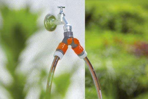 Gardena Dual Tap Connector (1/2" - 3/4" adaptor incl.)