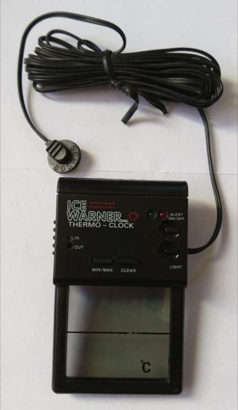 Ice-Warner Thermo Clock