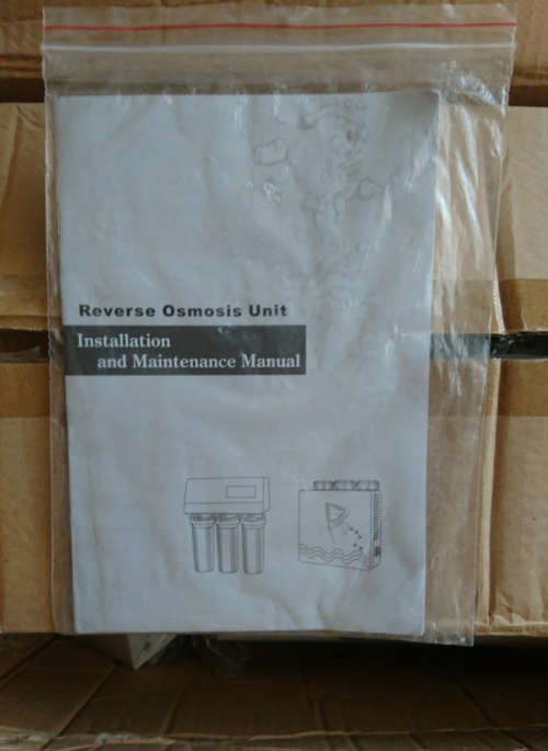 The Water Well - 6 Stage Reverse Osmosis Water Purifier with Booster Pump (RO-50)