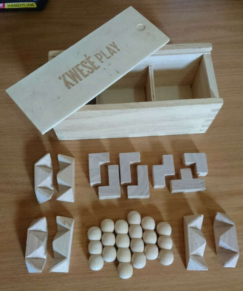 3D Mini Wooden Building Blocks