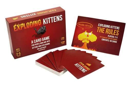 Exploding Kittens (For those interested in Kittens, Explosions, Laser Beams aaaand sometimes Goats)