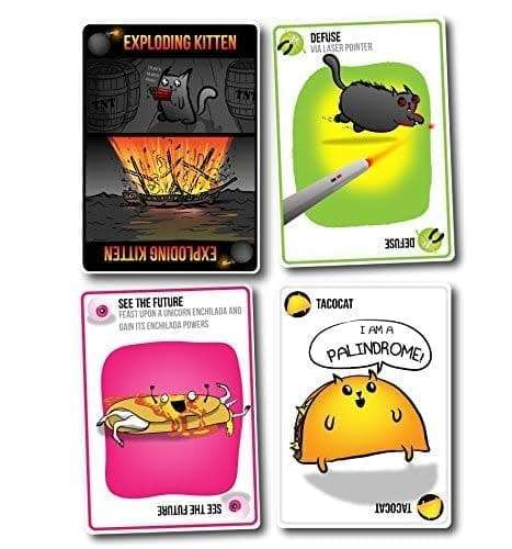 Exploding Kittens (For those interested in Kittens, Explosions, Laser Beams aaaand sometimes Goats)