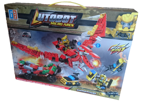 435 Piece - Autobot Micro Transfigures (With Pull Back Action and More)