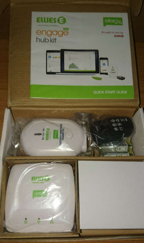 Ellies Efergy Engage Hub Kit (Wireless Online Electric Current Monitoring)