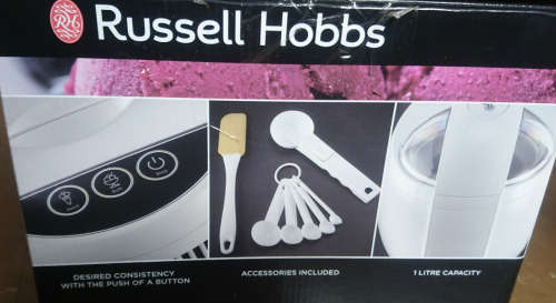 Russell Hobbs Ice Cream Maker (RHIM10) Display Unit, As New