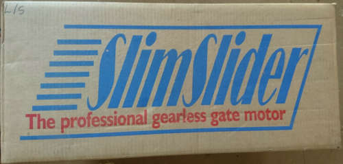 SlimSlider - Professional Gearless Gate Motor (Complete 2 Remotes and 4m rail) Left Opening Gate