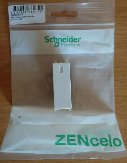 Schneider 16A 2-way Switch Module (1 wide) WE