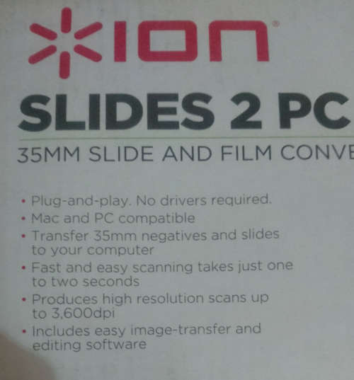 ION Slides 2 PC Express - 35mm Slide and Negative Scanner