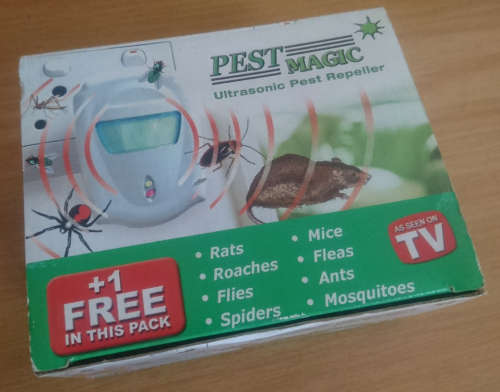 Homemark Pest Ultrasonic Plug-In Insect Repeller - 2 Pack
