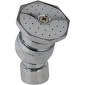 1/2" PVC Shower Rose Head - Chrome Plated