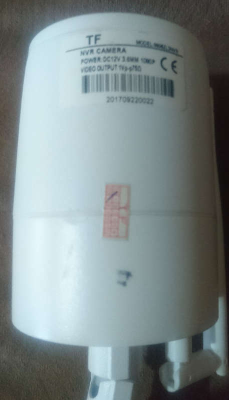 Wireless IP Surveillance Camera 3.6MM 1080p  8806ZL3NVR (No Packaging - In Working Order)