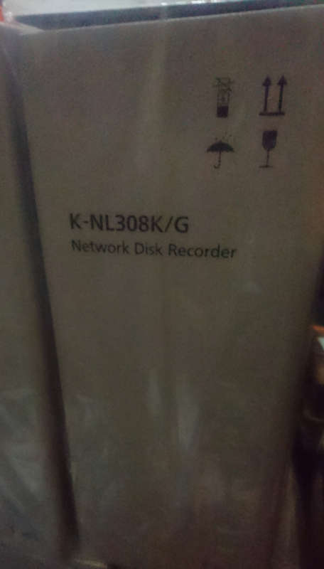 Panasonic NVR 8ch Network Disk Recorder (K-NL308K/G)