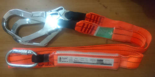 Double Energy Absorbing Fall Arrest Lanyard (1.65m) Please Read