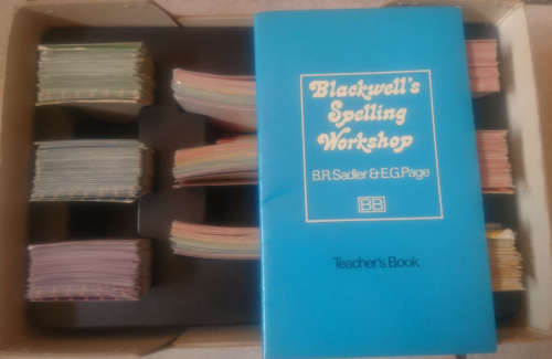 Blackwell's Spelling Workshop (Flash Cards and Instructions)