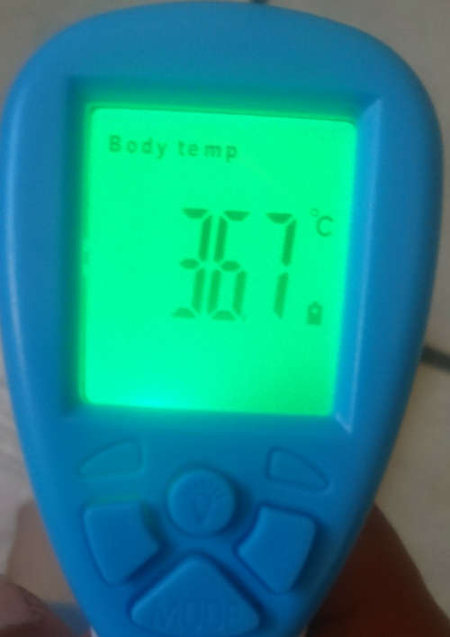 Non-Contact Forehead Infra Red Thermometer (Cert07/20 - 07/23) GP-200