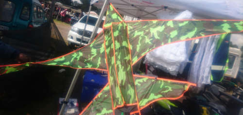 Camouflage Airplane Kite 170cm x 112cm - (Please Read)