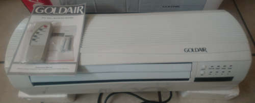 Goldair PTC Wall Mounted Fan/Heater GWP-2000A (Remote Controlled) Displays - Package Wear
