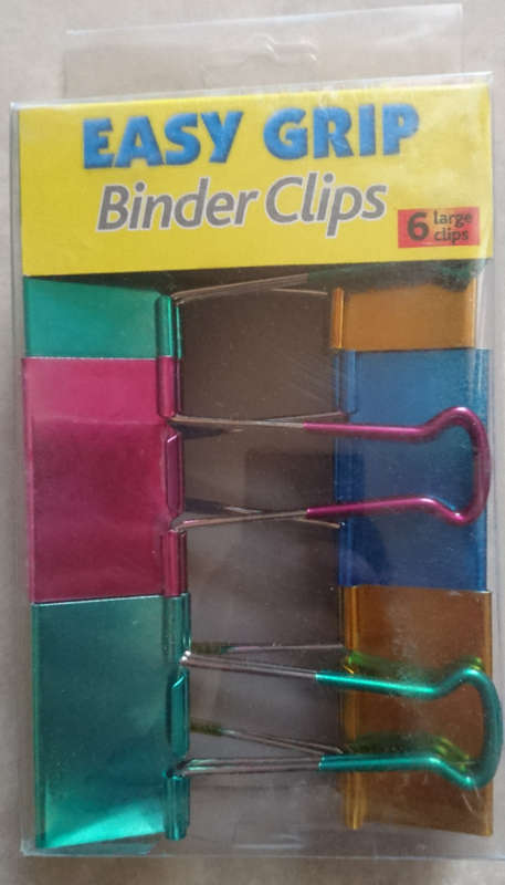 Easy Grip Binder Clips (Large)