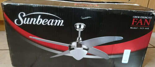 Display Unit - Sunbeam 122cm Ceiling Fan + Remote SCF-48R
