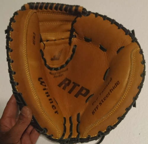 Winner Field/Catcher Glove (CMJR - 12.5" RTP Series) Steer Hide (Right Hand Pitcher)