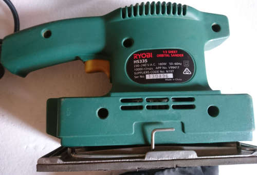 Ryobi 180W Orbital Sander - Display Model - Please Read