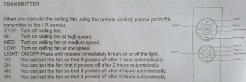 Display Unit - Please Read - Goldair 132cm 4 Blade Ceiling Fan (GCF-139R)