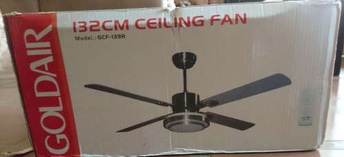 Display Unit - Please Read - Goldair 132cm 4 Blade Ceiling Fan (GCF-139R)