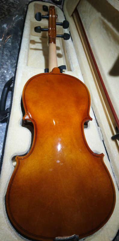 Full Size Violin With Bow & Case - Only 1 Available in Mint Condition! (Sanchez Handcrafted-R20/44)