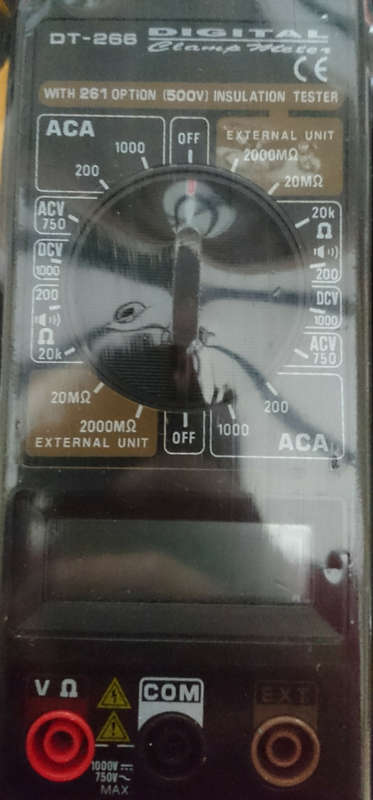 Last 1 - Digital Clamp Meter DT-266