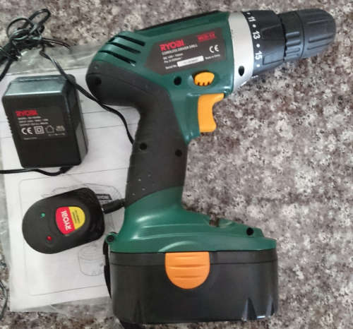 Please Read/Cosmetic - Ryobi 12V Cordless Driver Drill (HCD-12) - Display