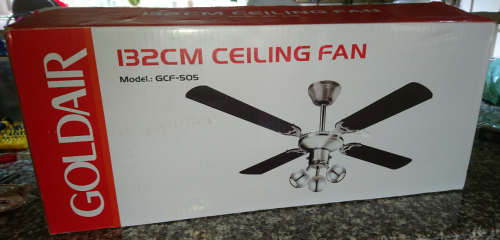 Goldair 132cm 4 Blade Ceiling Fan (GCF) Display Unit - Please Read